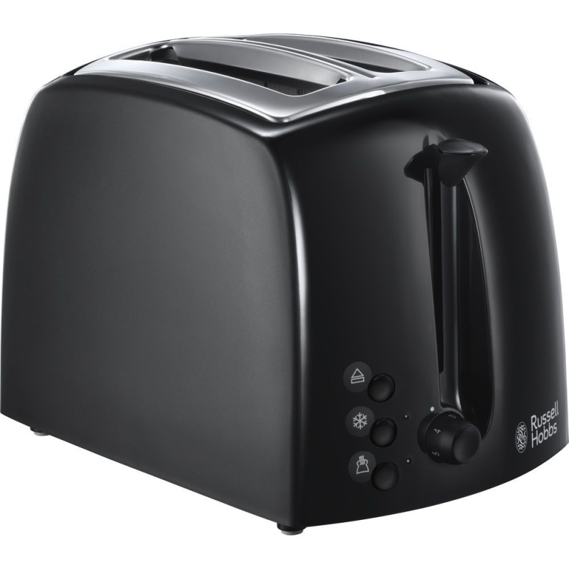 Russell Hobbs Black 21641 Textures 2 Slice Toaster