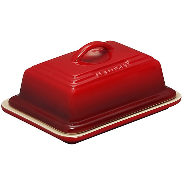 Le Creuset Butter Dish Cerise