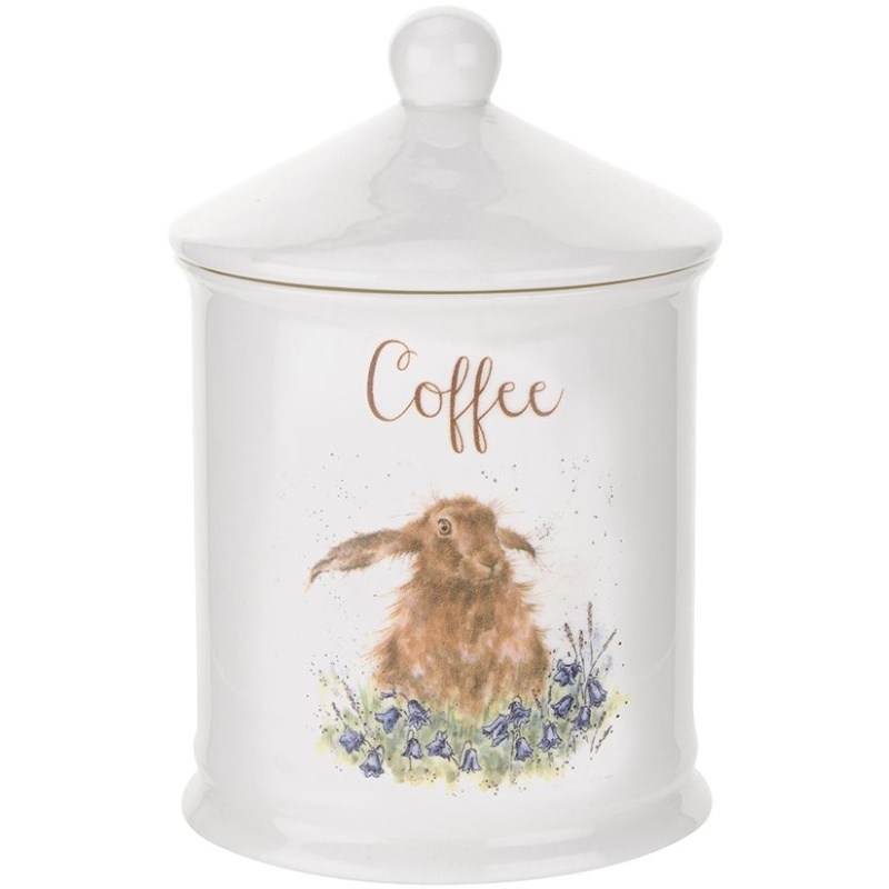 Wrendale Coffee Canister Hare
