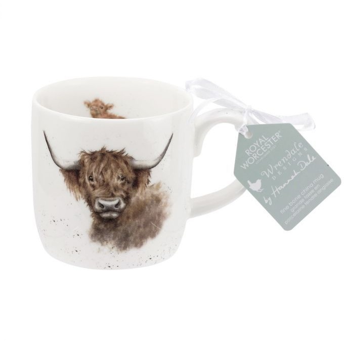 Wrendale Designs Wrendale Highland Cow Mug 310Ml