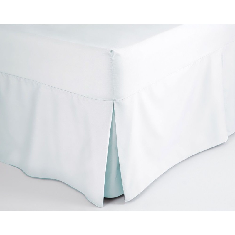 Belledorm Blue/Light 200 Count Platform Valance - Duck Egg - Double