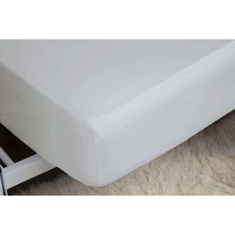 Belledorm Light 200 Count Fitted Sheet - Cloud - Double