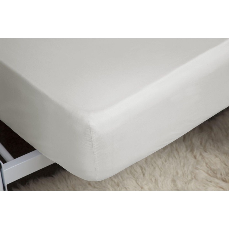 Belledorm Ivory 200 Count Fitted Sheet - Single