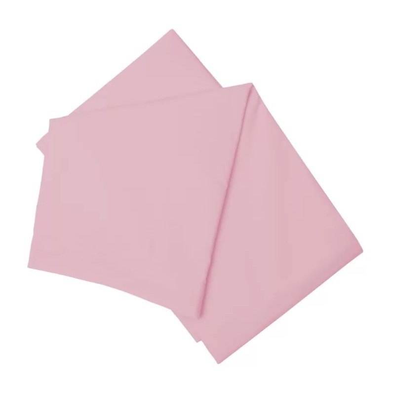 Belledorm Pink 200 Count Flat Sheet - Powder - Double