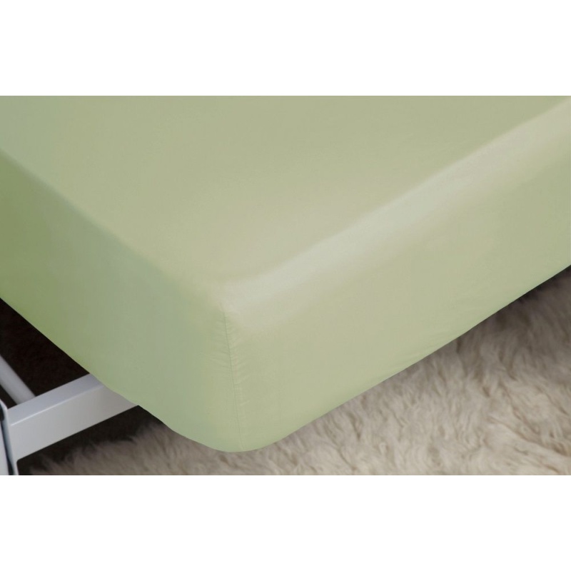 Belledorm Light 200 Count Fitted Sheet - Apple - Single