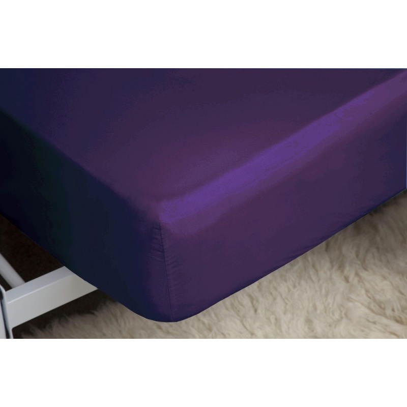 Belledorm 200 Count Fitted Sheet - Mauve