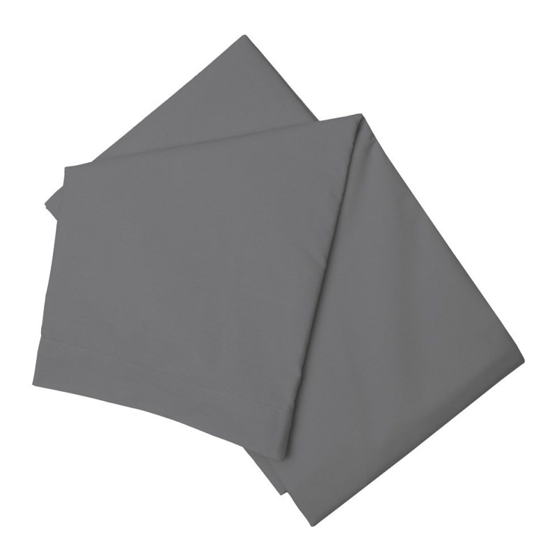 Belledorm Grey 200 Count Flat Sheet - Double