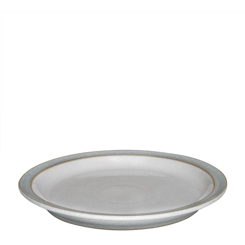 Denby Elements 27cm Light Grey Dinner Plate