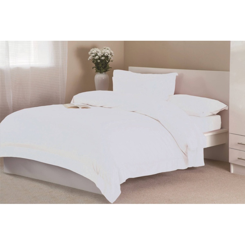 Belledorm 400 Count Egyptian Cotton Duvet Cover - White