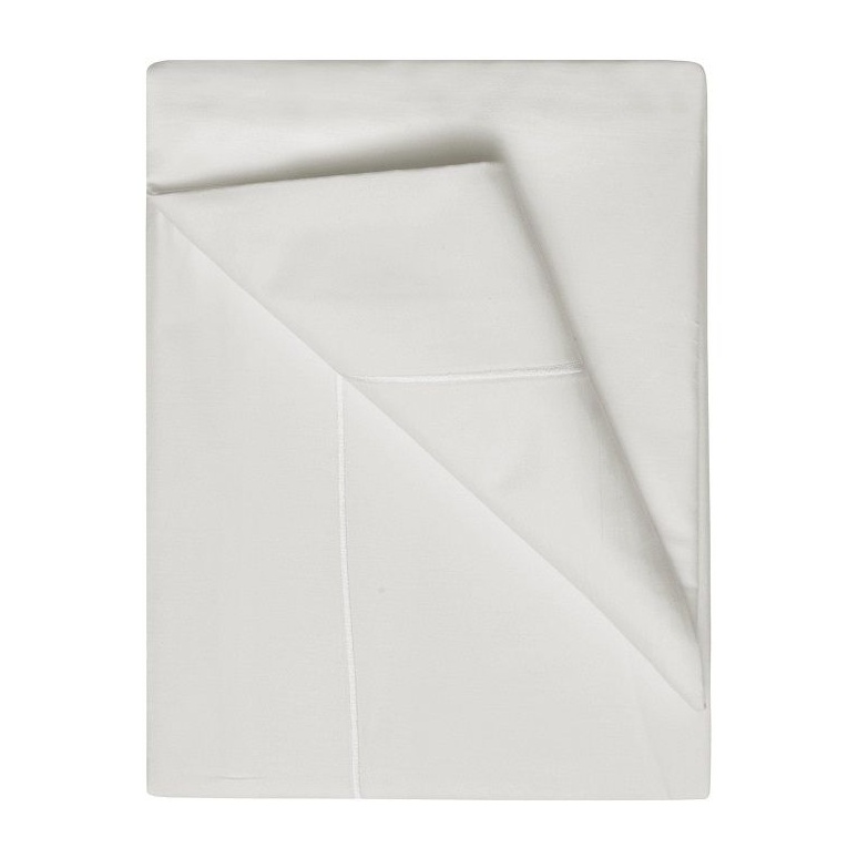 Belledorm Ivory 400 Count Egyptian Cotton Flat Sheet - Superking