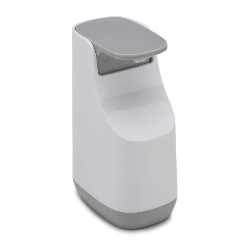 Joseph Joseph White/Grey Slim Compact Soap Dispenser - 6.2Cm X 9.1Cm X 14.1Cm