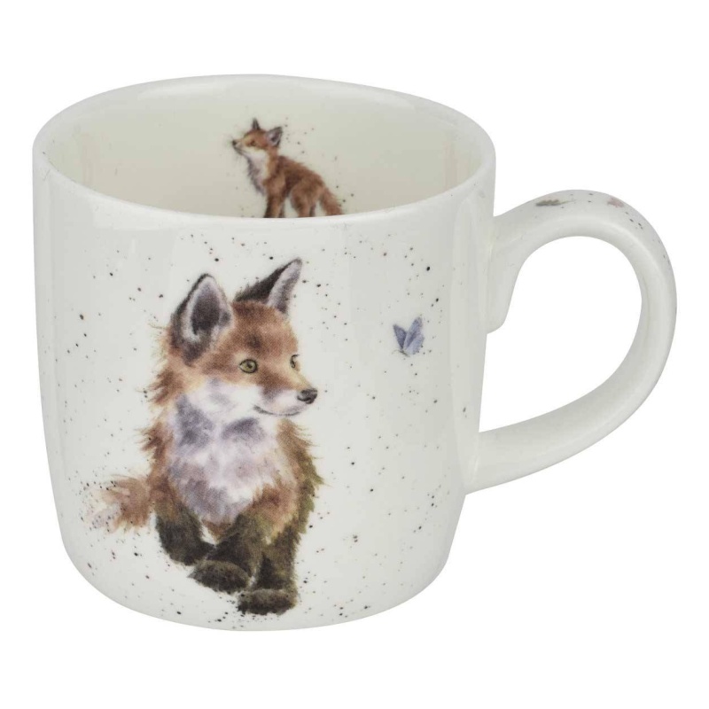 Wrendale Born To Be Wild Fox Mug