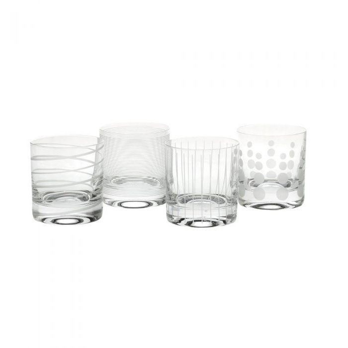 Creative Tops Mikasa Cheers Double Old Fashioned Set of 4