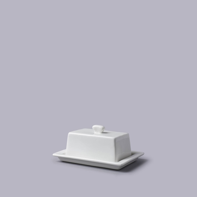 William Bartleet Traditional Butter Dish and Lid