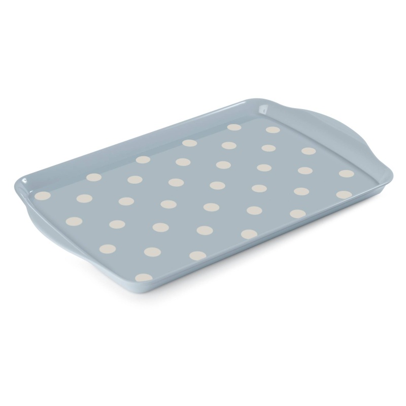 Zeal 30X21cm Classic Dotty Tray Neutral - 30Cm X 21Cm