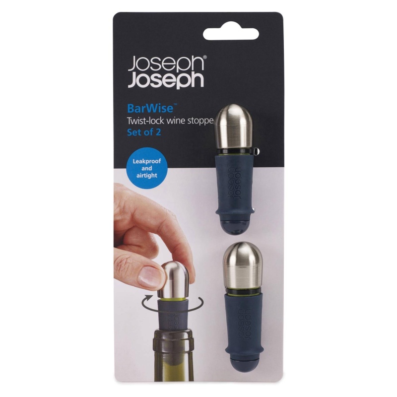 Joseph Joseph Barwise Twist-Lock Wine Stoppers