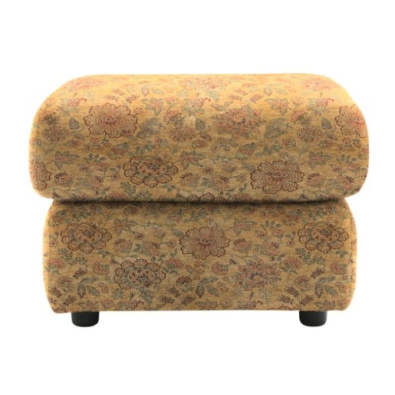 G Plan Holmes Footstool - Leather - Grade P