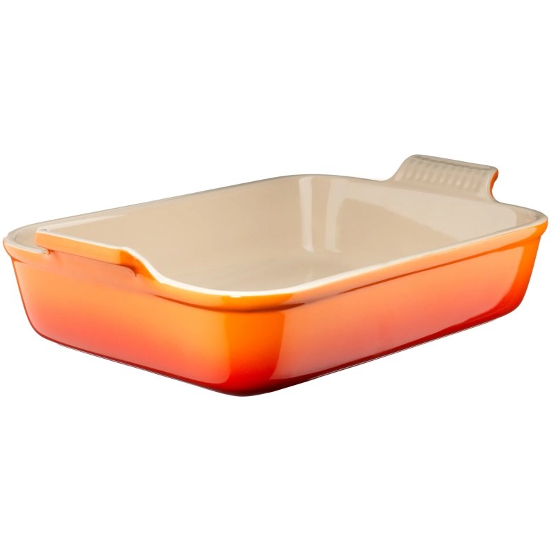 Le Creuset Heritage Deep Rectangular Dish Volcanic
