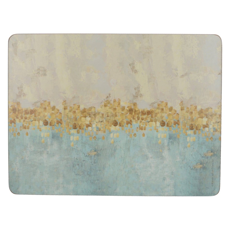 Creative Tops Golden Reflections Set of 6 Placemats