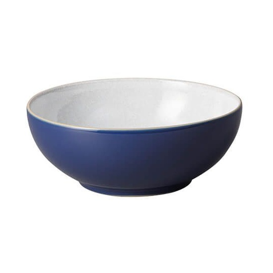 Denby Elements Coupe Dark Blue Cereal Bowl
