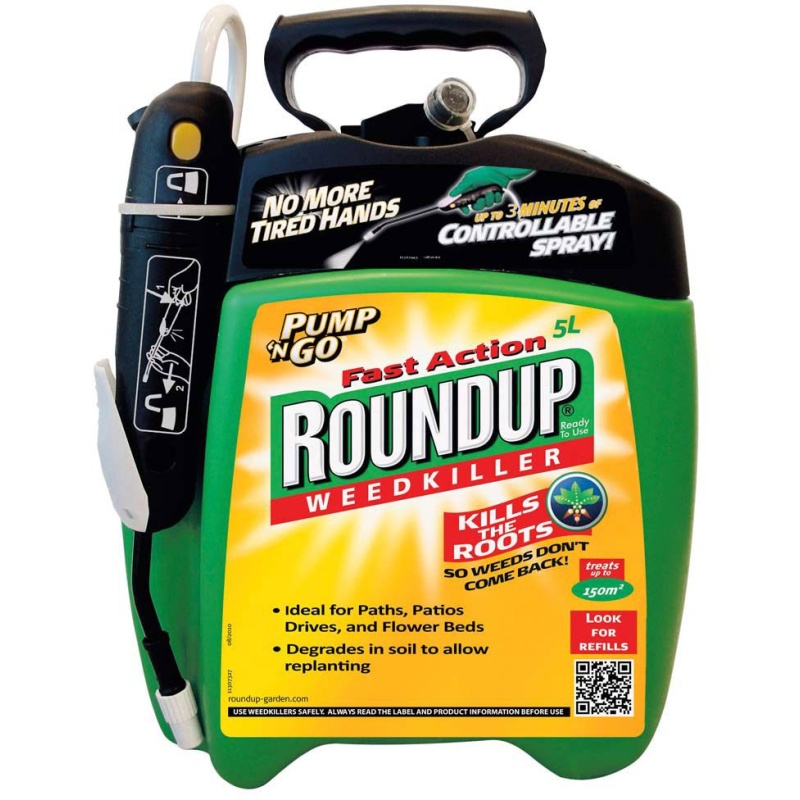 Roundup Fast Action Pump 'n Go Ready to Use Weedkiller 5L