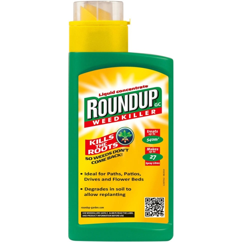 Roundup GC Liquid Concentrate Weedkiller 540ml