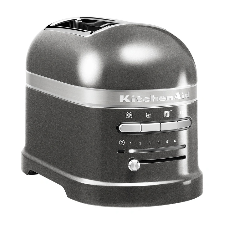 KitchenAid 5KMT2204BMS Artisan 2 Slice Toaster - Medallion Silver