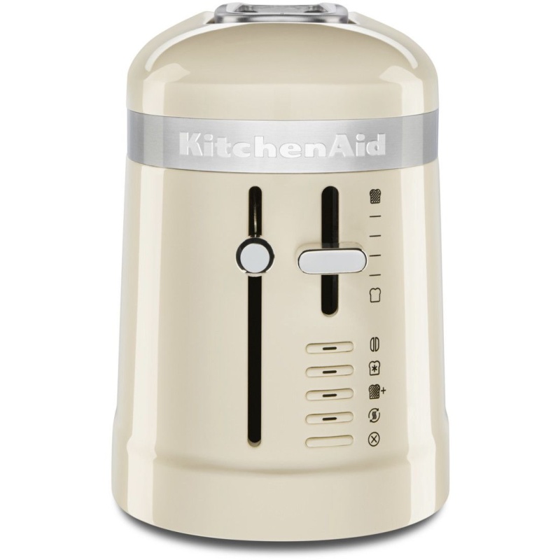 ankomst Patent Distraktion KitchenAid 5KMT3115BAC Design 2 Slot Toaster - Almond Cream | Downtown