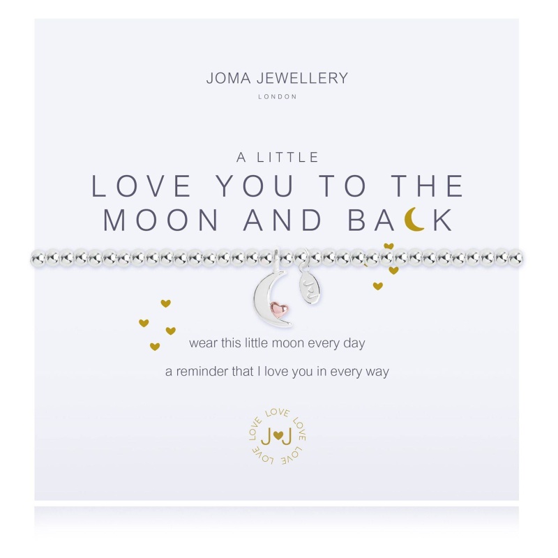 Joma Jewellery A Little Love You to the Moon and Back Bracelet