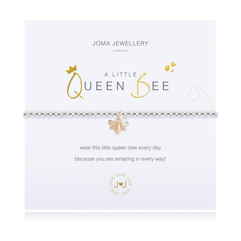Joma Jewellery Silver A Little Queen Bee Bracelet