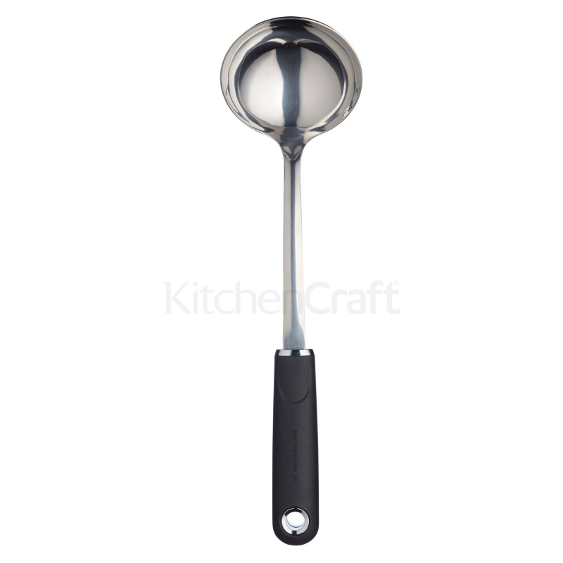 Masterclass Soft-Grip Stainless Steel Ladle