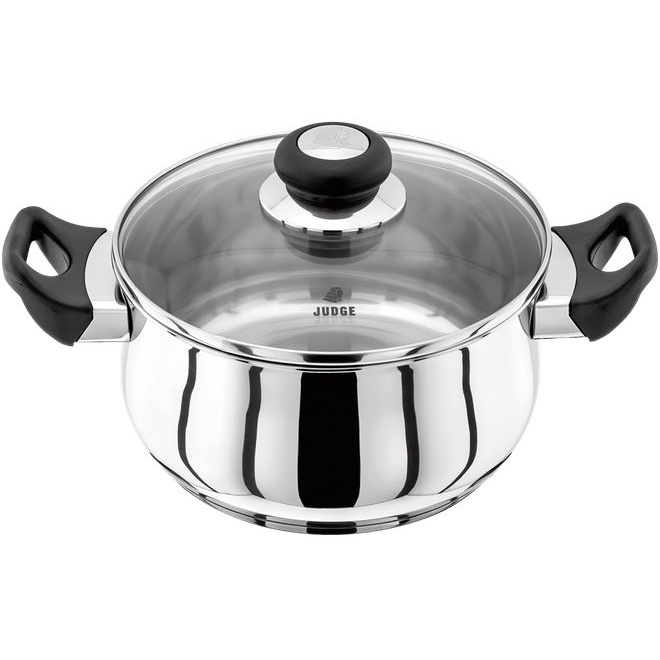 Judge Vista Stainless Steel Casserole Pot - 24Cm