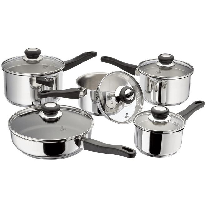 Judge Vista Draining 5 Piece Pan Set