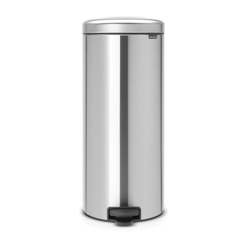 Brabantia 30L Pedal Bin - Matt Steel