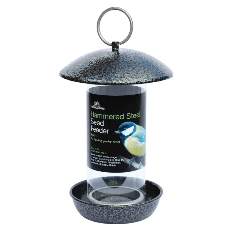 Tom Chambers Hammered Steel Seed Feeder