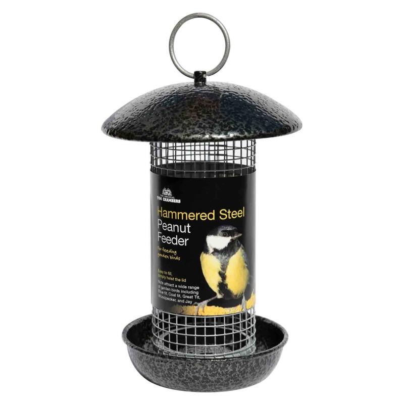 Tom Chambers Hammered Steel Peanut Feeder