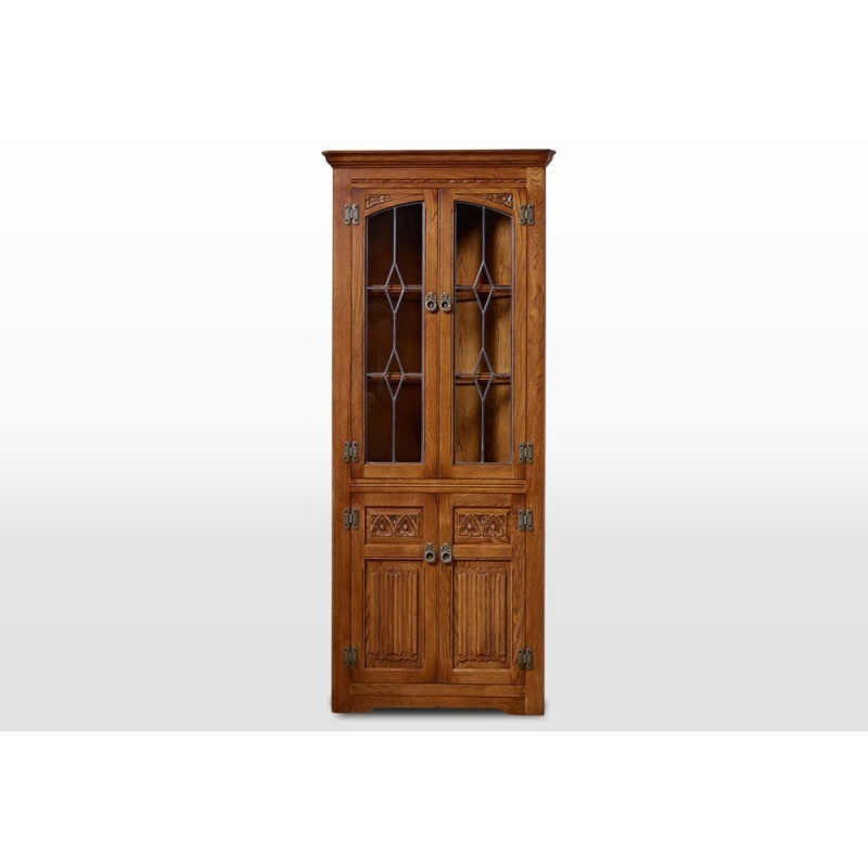 Wood Bros Old Charm Corner Cabinet Oc2796 - Classic Finish
