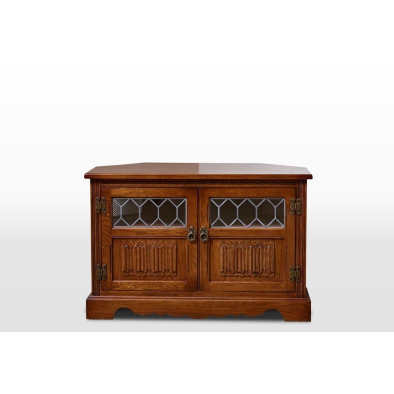 Wood Bros Old Charm Corner TV Cabinet Oc2264 - Classic Finish