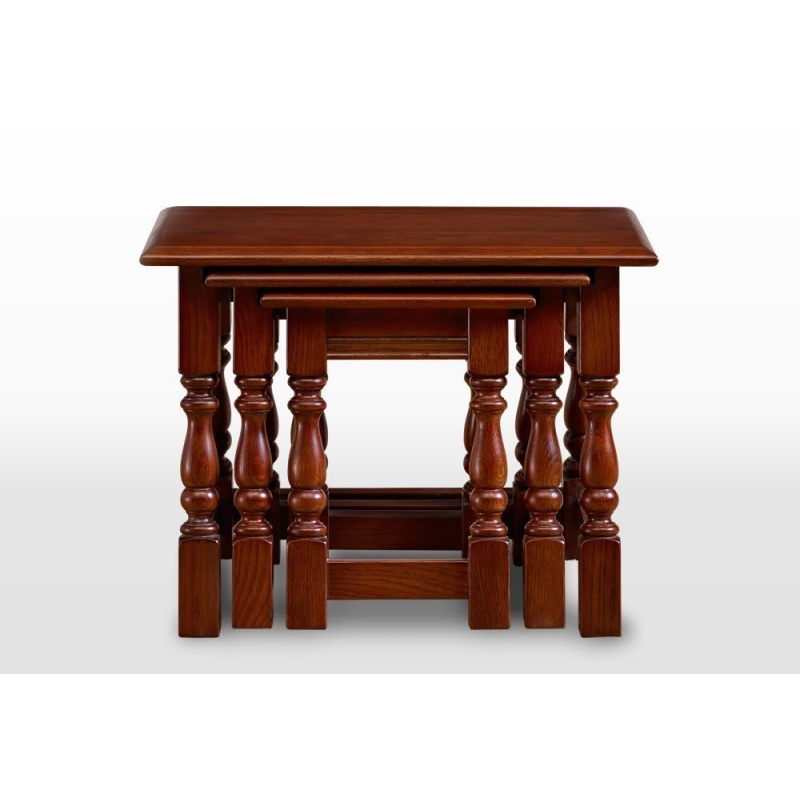 Wood Bros Old Charm Nest Of Tables OC1494 - Traditional Finish