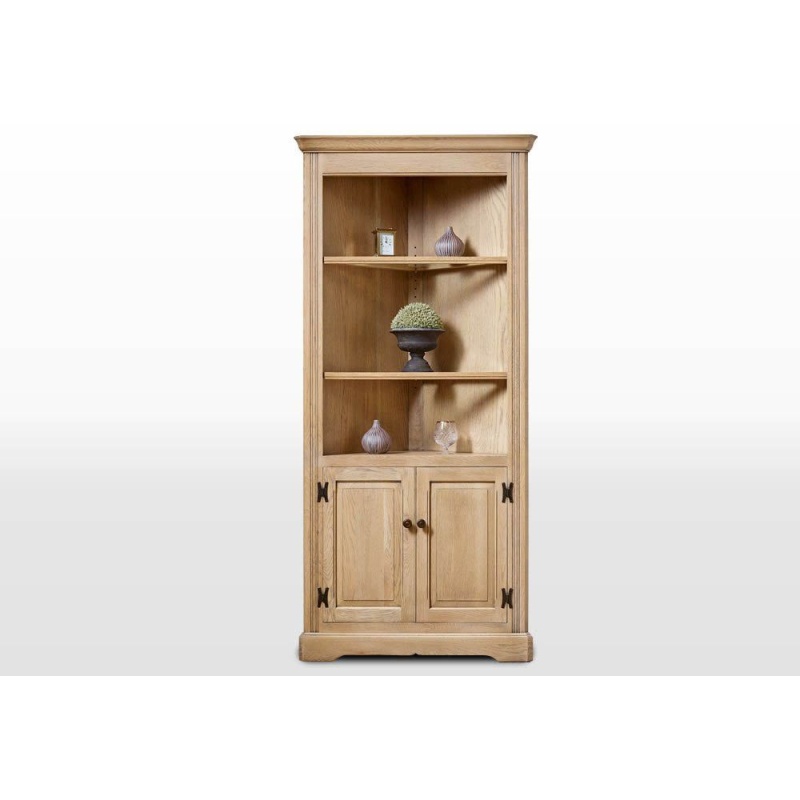 Wood Bros Old Charm Open Corner Cabinet (Oc2996)