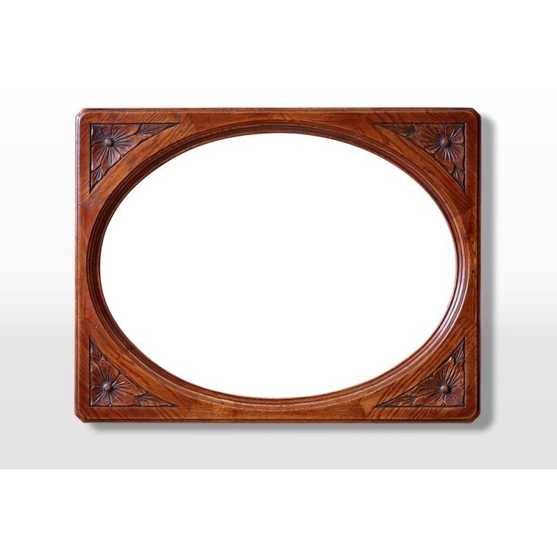 Wood Bros Old Charm Oval Wall Mirror Oc2990 - Traditional