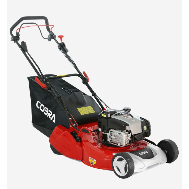 Cobra RM513SPBI 51cm Self Propelled Rear Roller Petrol Rotary Lawnmower