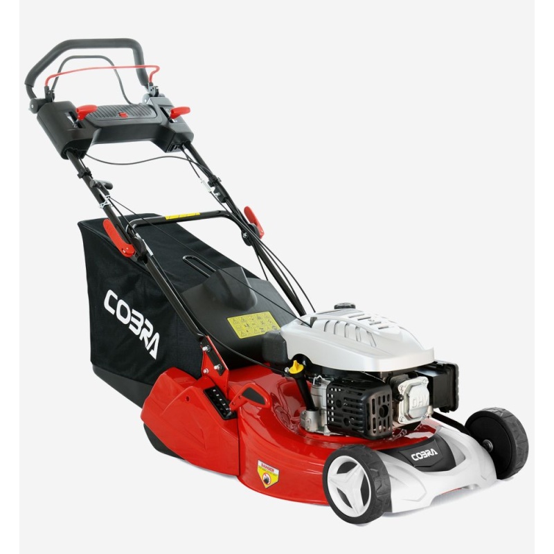 Cobra RM514SPC 51cm Self Propelled Rear Roller Petrol Rotary Lawnmower