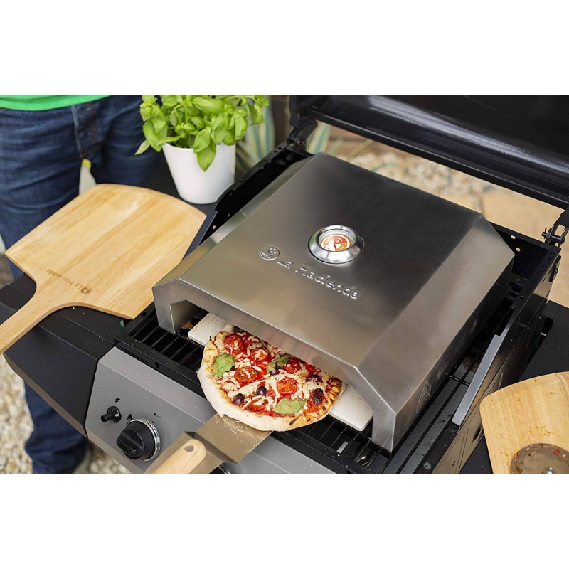 La Hacienda Stainless Steel BBQ Pizza Oven