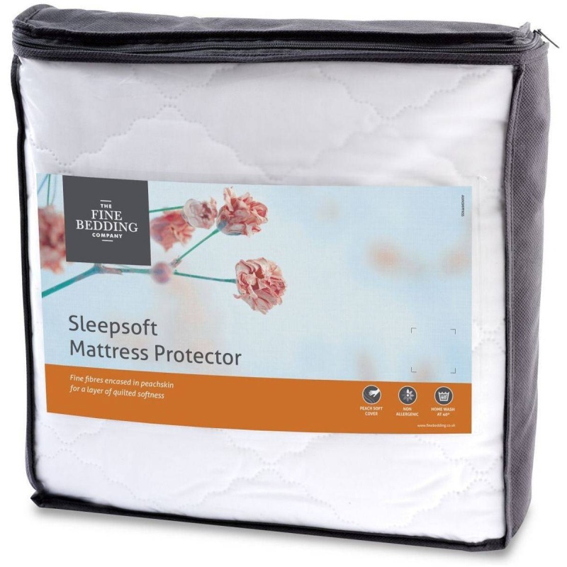 The Fine Bedding Company Sleep Soft Mattress Protector - King