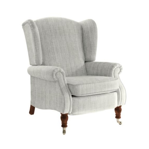 Parker Knoll Chatsworth Power Recliner Wing Chair Fabric