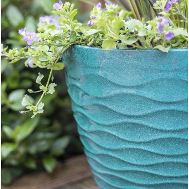 Kelkay Windermere Teal Planter