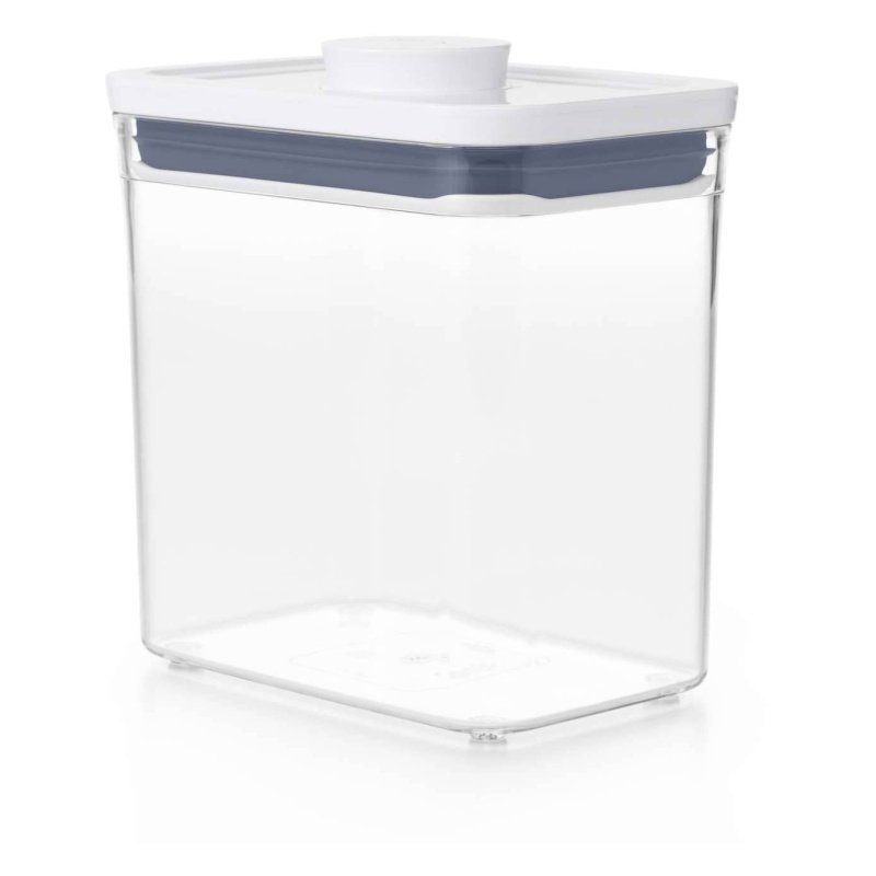 Good Grips Brown Oxo Pop Container Rectangle Short 1.6L
