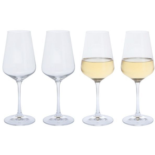 Photos - Glass Dartington Cheers White Wine 350Ml Set Of 4 