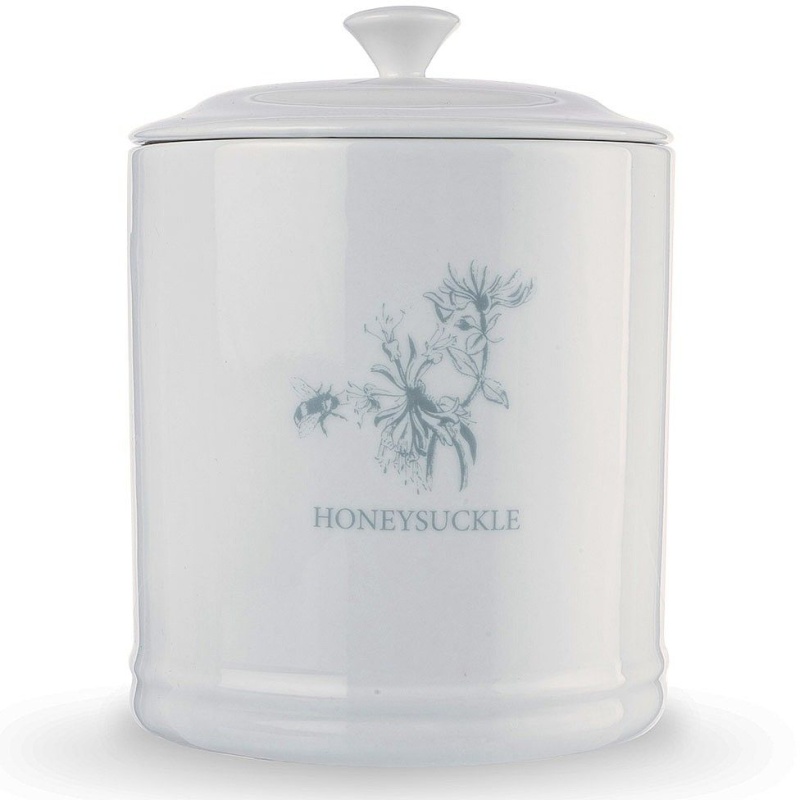 Mary Berry Flowers Tea Canister Honeysuckle